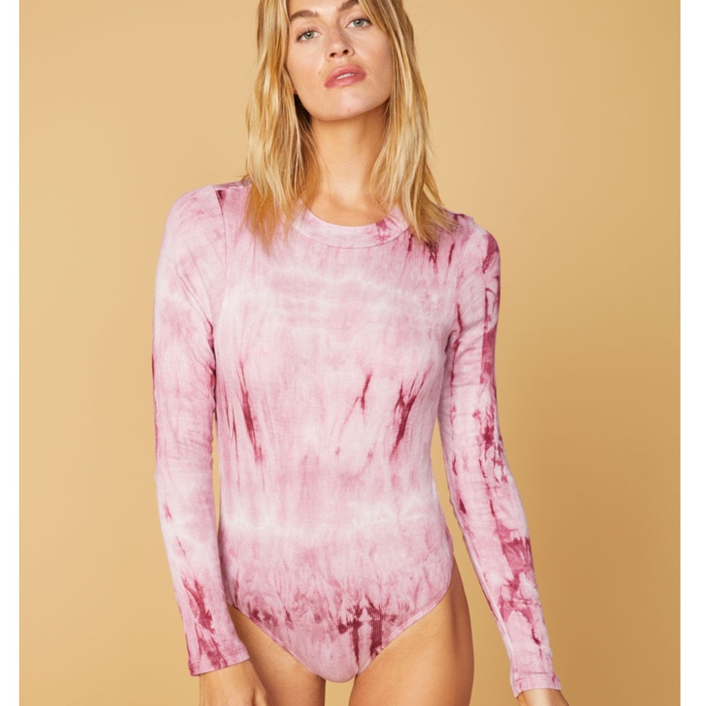 West of Melrose Good Vibes Tie Dye Bodysuit